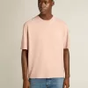 Tricou roz pudrat cu logo inversat pe spate – Jersey Capsule