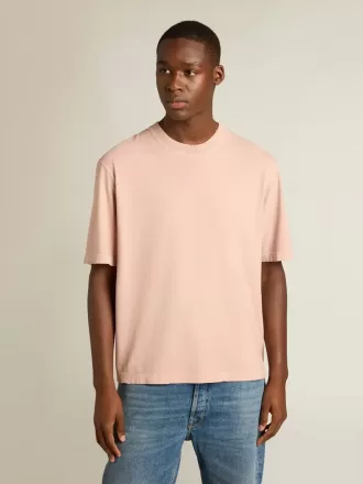 Tricou roz pudrat cu logo inversat pe spate – Jersey Capsule