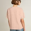 Tricou roz pudrat cu logo inversat pe spate – Jersey Capsule Tricou roz pudrat cu logo inversat pe spate – Jersey Capsule