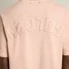Tricou roz pudrat cu logo inversat pe spate – Jersey Capsule