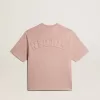 Tricou roz pudrat cu logo inversat pe spate – Jersey Capsule