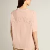 Tricou roz pudrat cu logo inversat pe spate – Jersey Capsule