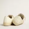 V-Star din piele nappa bej cu stea din piele de căprioară roz vechi V-Star din piele nappa bej cu stea din piele de căprioară roz vechi