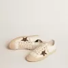 V-Star LTD din piele nappa cu stea din piele de ponei și talpă argintie V-Star LTD din piele nappa cu stea din piele de ponei și talpă argintie