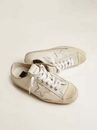 V-Star pentru femei din piele cu efect vintage V-Star pentru femei din piele cu efect vintage
