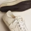 V-Star pentru femei din piele cu efect vintage