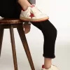 Young Ball Star din piele nappa cu stea roșie din piele și bandă la călcâi Young Ball Star din piele nappa cu stea roșie din piele și bandă la călcâi