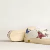 Young May School din piele cu stea strălucitoare și bandă pe călcâi Young May School din piele cu stea strălucitoare și bandă pe călcâi